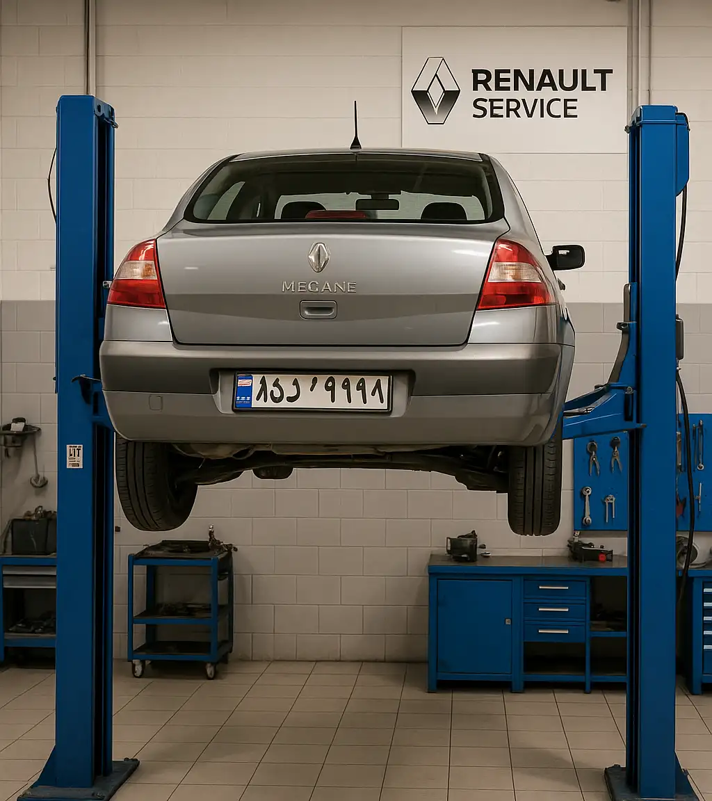 تعمیرگاه تخصصی رنو مگان باغستان شرقی